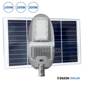 Đèn đường năng lượng mặt trời 100W 200W 300W kiểu chim ưng