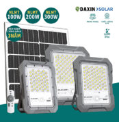 Đèn pha LED năng lượng mặt trời 100W-200W-300W-DAXIN-MJ-BW300