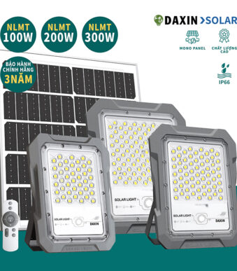 Đèn pha LED năng lượng mặt trời 100W-200W-300W-DAXIN-MJ-BW300
