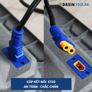 Đèn pha NLMT cáp kết nối XT60
