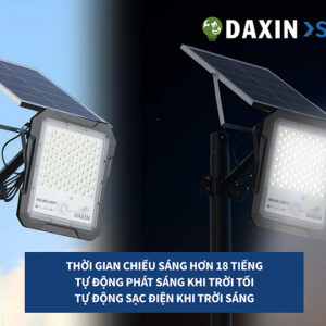 Đèn solar tự động sáng khi trời tối